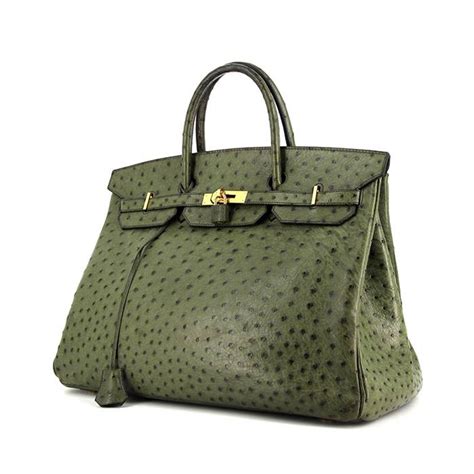 hermes birkin struzzo verde prezzo|Borse Hermès Birkin 30 cm d'Occasion.